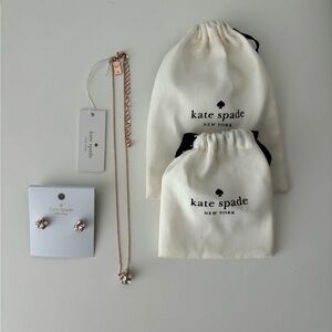 Kate Spade Lady Marmalade Necklace & Earring Set